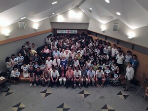 サッカー班 90周年 集合写真.JPG