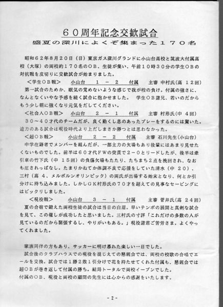 ファイル:サッカー班 OB会報S63 02.jpg