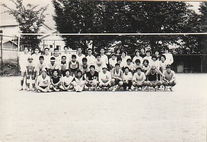 1974(昭和49)年夏の白馬合宿