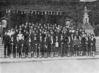 四国金毘羅山にて