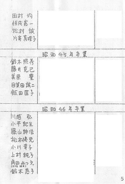 ファイル:弦楽班会員名簿(昭和55年度版) 04.jpg