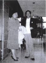 70歳ごろの秋月先生と夫人秋月智代様