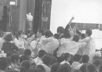 合唱コンクール(「菊香 45号」)