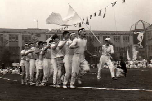 黄色組選手、大活躍の運動会