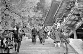 石段の湊、塩沢、中村先生