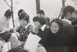 1年11月遠足にて