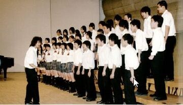 合唱コンクール(高60回卒業アルバム)