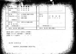 1年数学授業計画