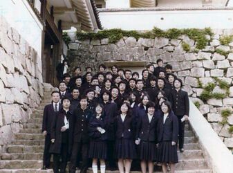 高28回修学旅行集合写真