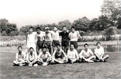 合宿最終日2年生集合写真