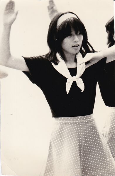 ファイル:1981（昭和56）年 赤団チア竹森昌子さん.jpg