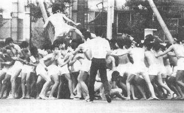 復活した棒倒し