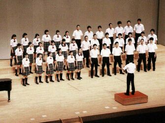 合唱コンクール(高69回卒業アルバム)