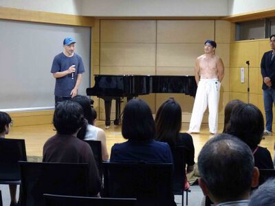 応援実演(高47 浜田さん)