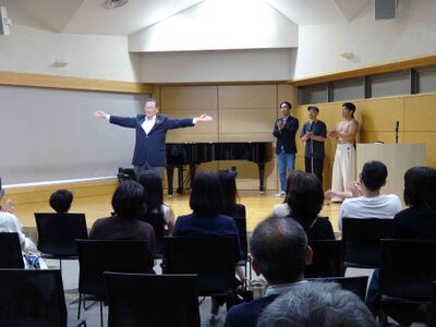 正応援歌斉唱(高26回 石川さん)